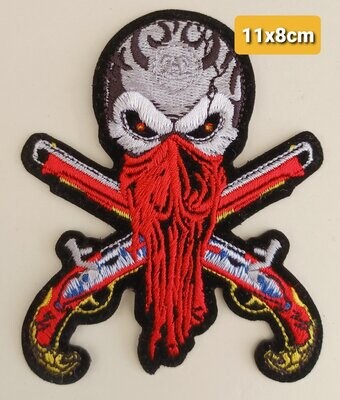 PARCHE BOLSILLO CALAVERA PIST