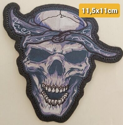 PARCHE BOLSILLO CALAVERA PAÑUELO