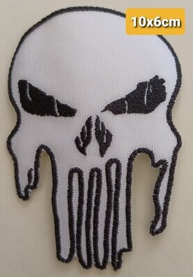 PARCHE BOLSILLO CASTIGADOR BLANCO 4