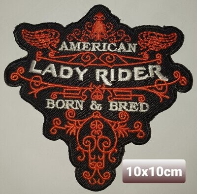 PARCHE BOLSILLO LADY RIDER NARANJA