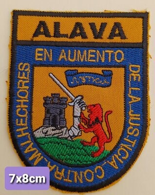 PARCHE BOLSILLO ESCUDO ALAVA