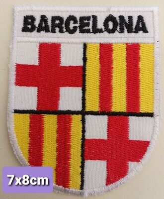 PARCHE BOLSILLO ESCUDO BARCELONA