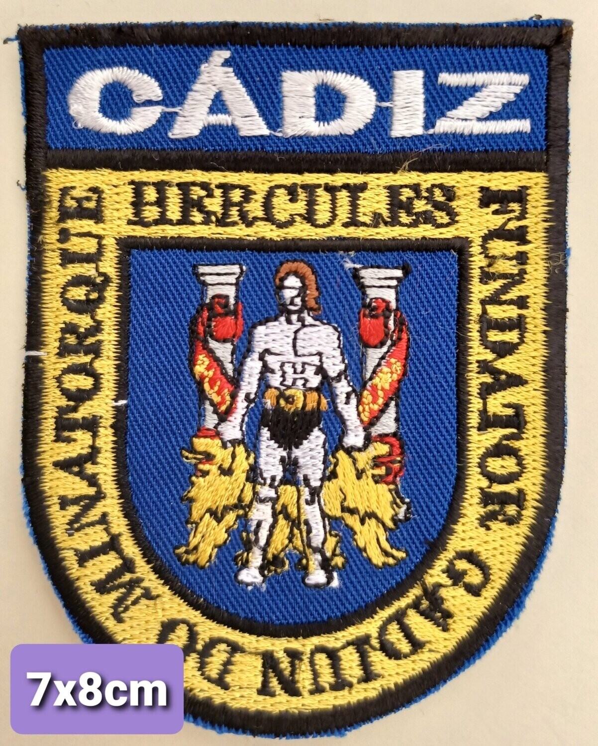 PARCHE BOLSILLO ESCUDO CADIZ