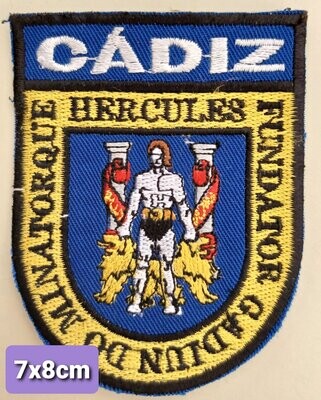 PARCHE BOLSILLO ESCUDO CADIZ