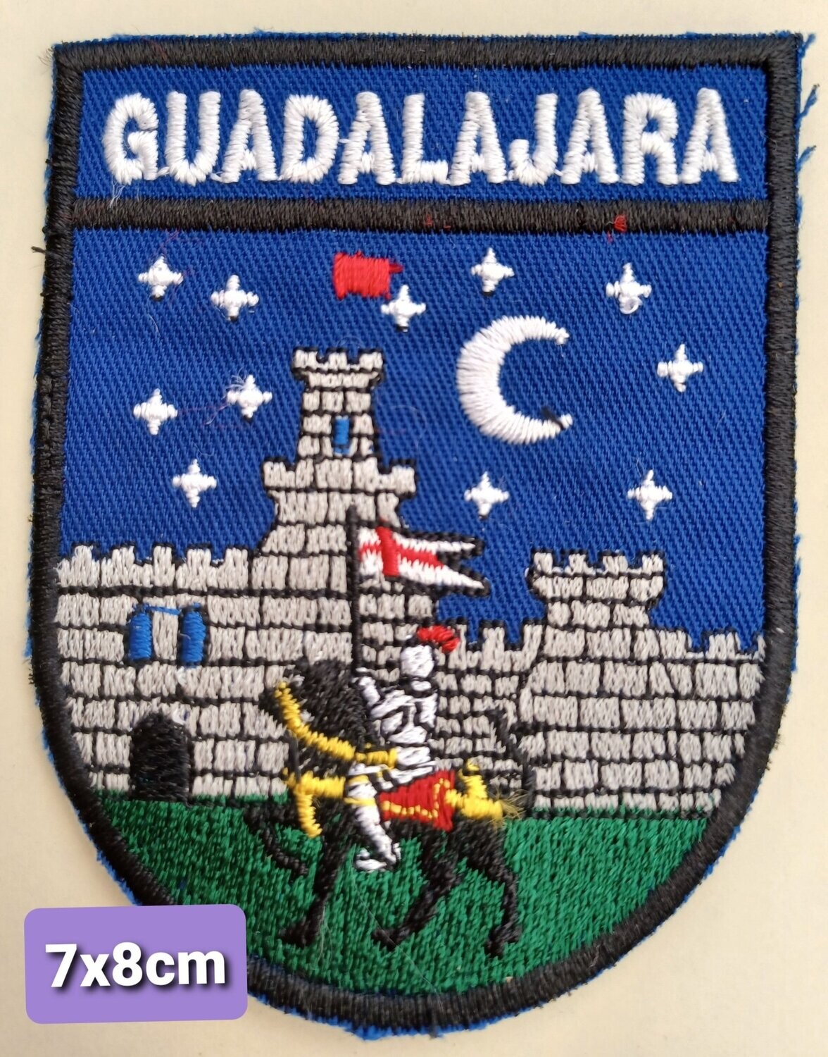 PARCHE BOLSILLO ESCUDO GUADALAJARA