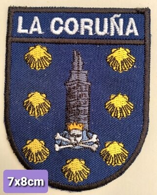 PARCHE BOLSILLO ESCUDO LA CORUÑA