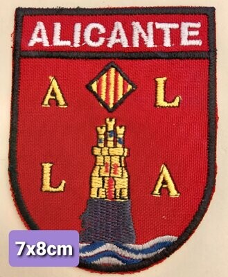 PARCHE BOLSILLO ESCUDO ALICANTE