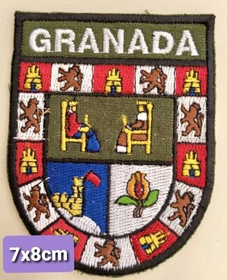 PARCHE BOLSILLO ESCUDO GRANADA