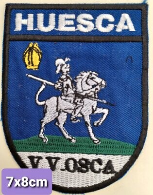 PARCHE BOLSILLO ESCUDO HUESCA
