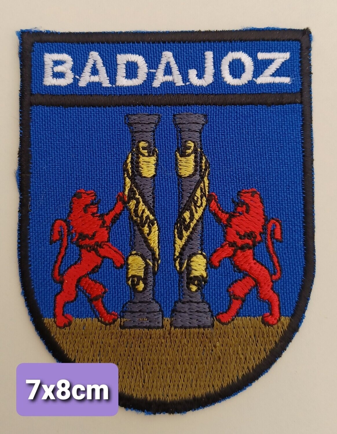 PARCHE BOLSILLO ESCUDO BADAJOZ