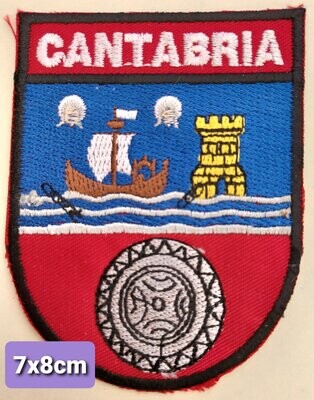PARCHE BOLSILLO ESCUDO CANTABRIA