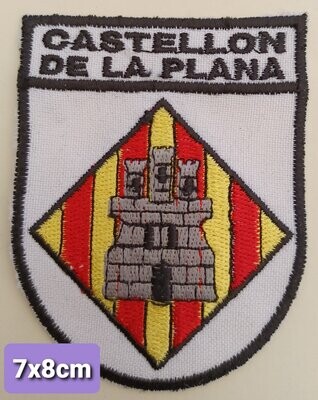 PARCHE BOLSILLO ESCUDO CASTELLÓN DE LA PLANA