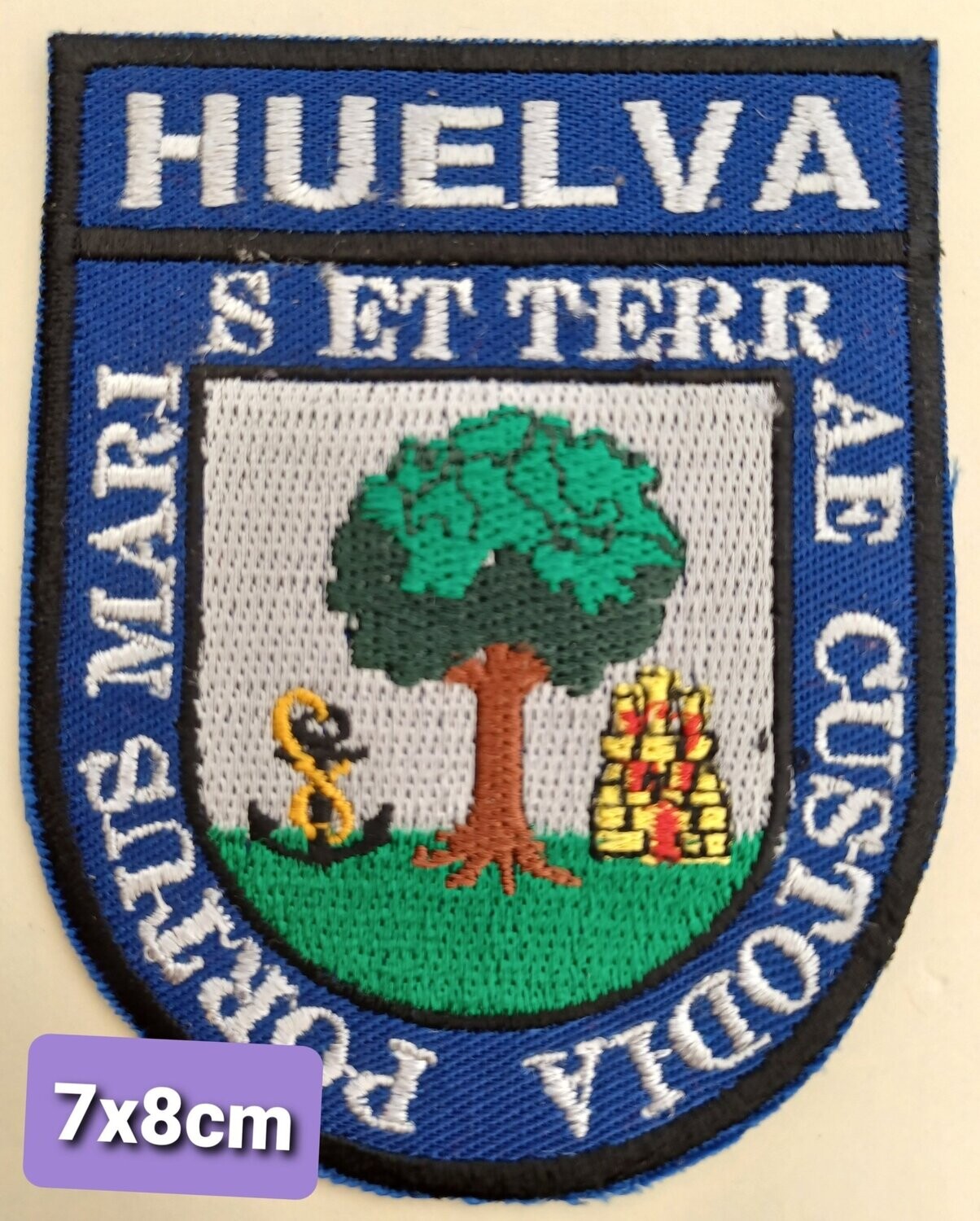PARCHE BOLSILLO ESCUDO HUELVA