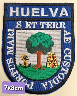 PARCHE BOLSILLO ESCUDO HUELVA