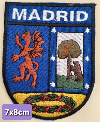PARCHE BOLSILLO ESCUDO MADRID