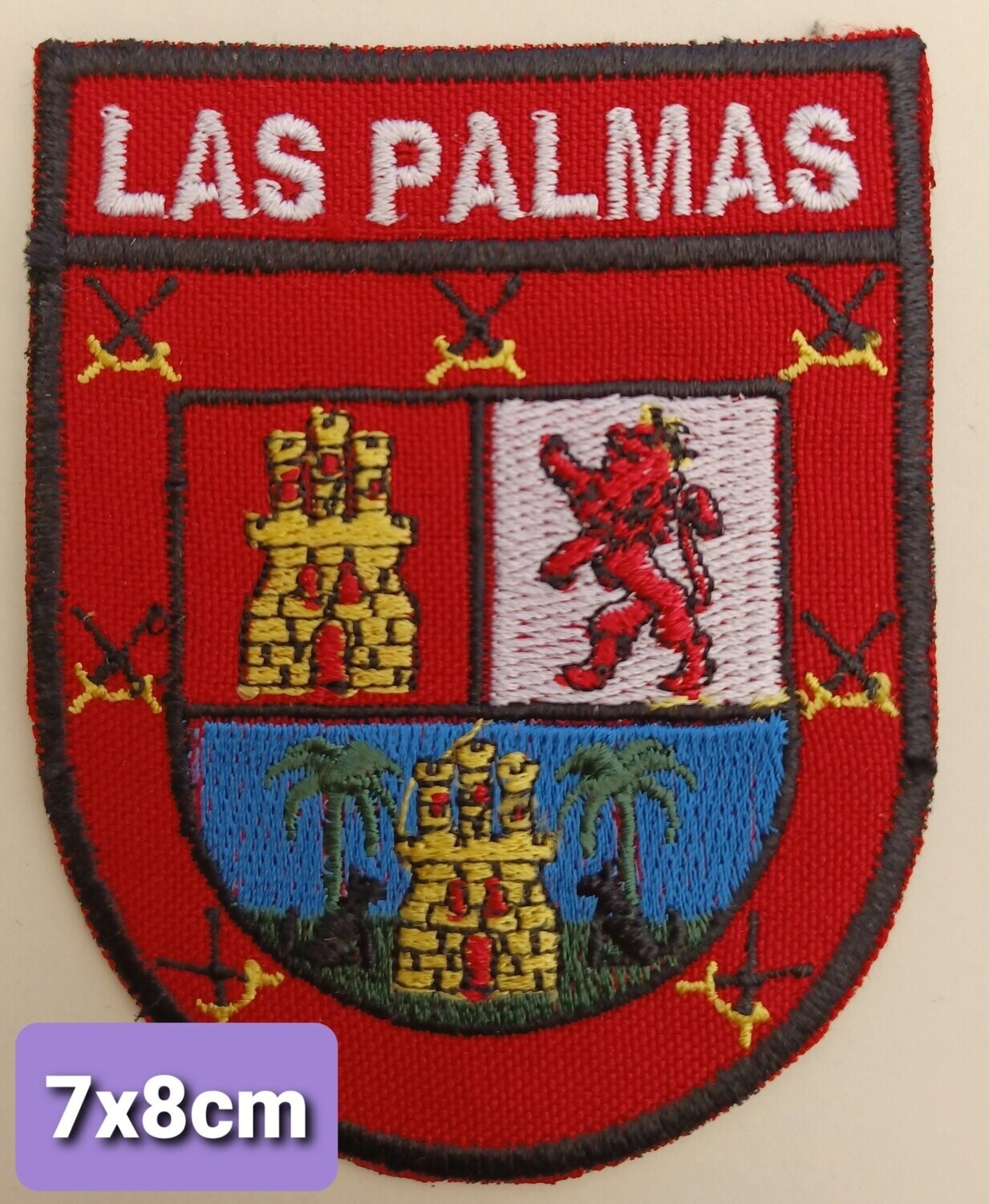 PARCHE BOLSILLO ESCUDO LAS PALMAS