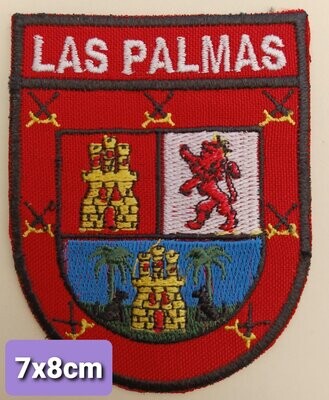 PARCHE BOLSILLO ESCUDO LAS PALMAS