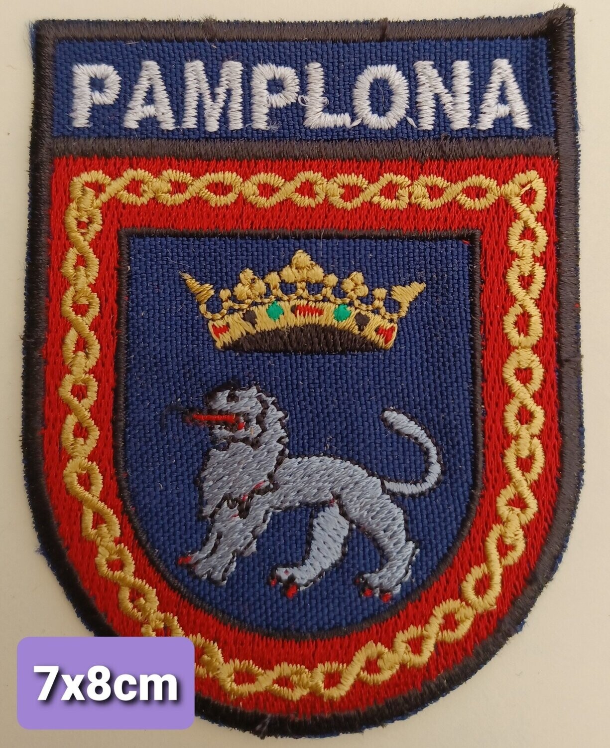 PARCHE BOLSILLO ESCUDO PAMPLONA