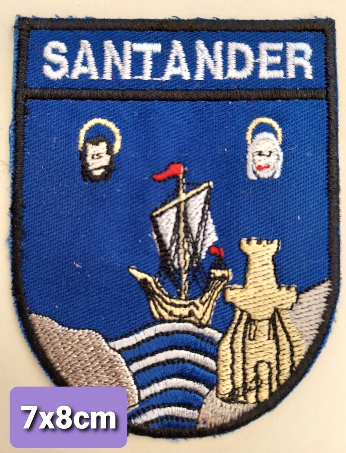PARCHE BOLSILLO ESCUDO SANTANDER
