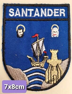 PARCHE BOLSILLO ESCUDO SANTANDER