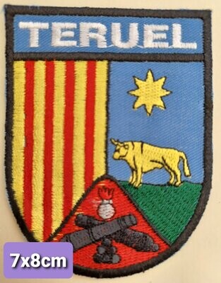 PARCHE BOLSILLO ESCUDO TERUEL