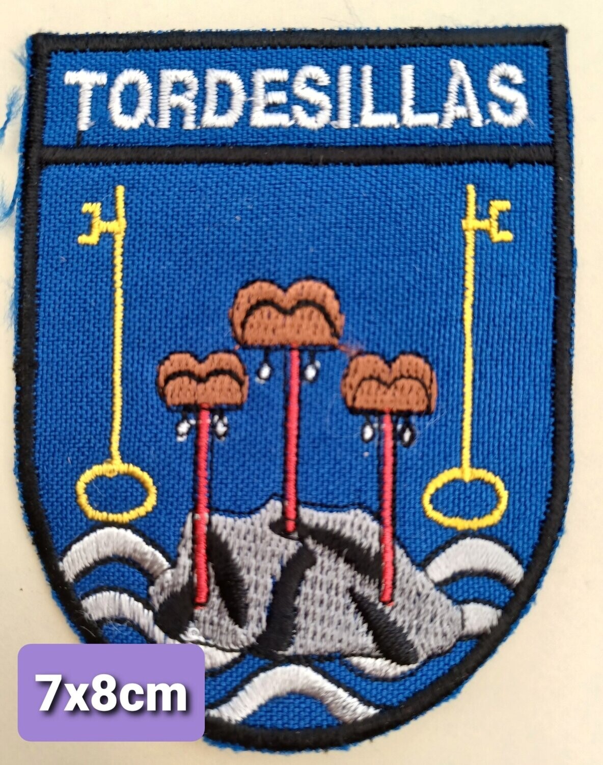 PARCHE BOLSILLO ESCUDO TORDESILLAS