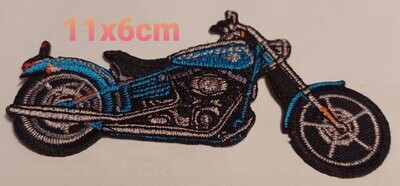 PARCHE BOLSILLO MOTO AZUL 2