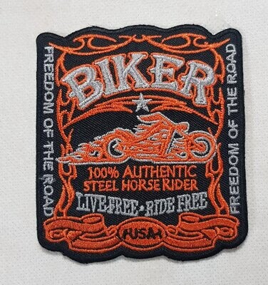 PARCHE BOLSILLO BIKER