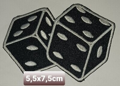 PARCHE BOLSILLO DADOS