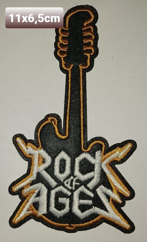 PARCHE BOLSILLO ROCK GUITARRA