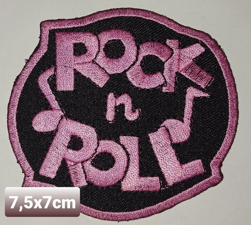 PARCHE BOLSILLO ROCK N ROLL