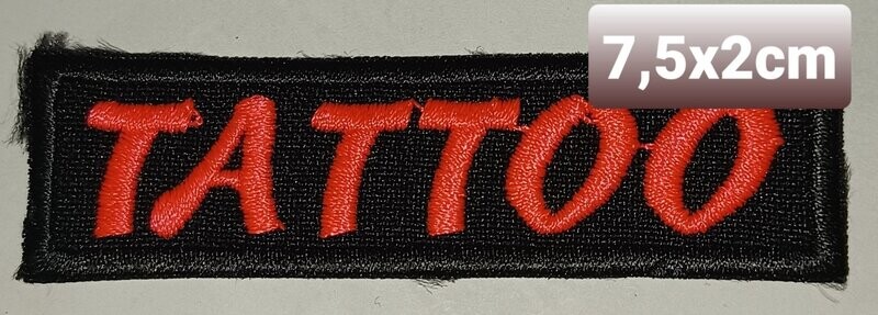 PARCHE BOLSILLO TATTOO ROSA