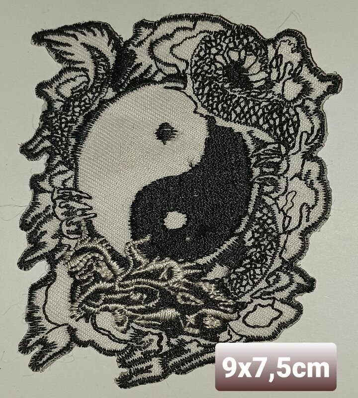 PARCHE BOLSILLO YING YANG TRIBAL