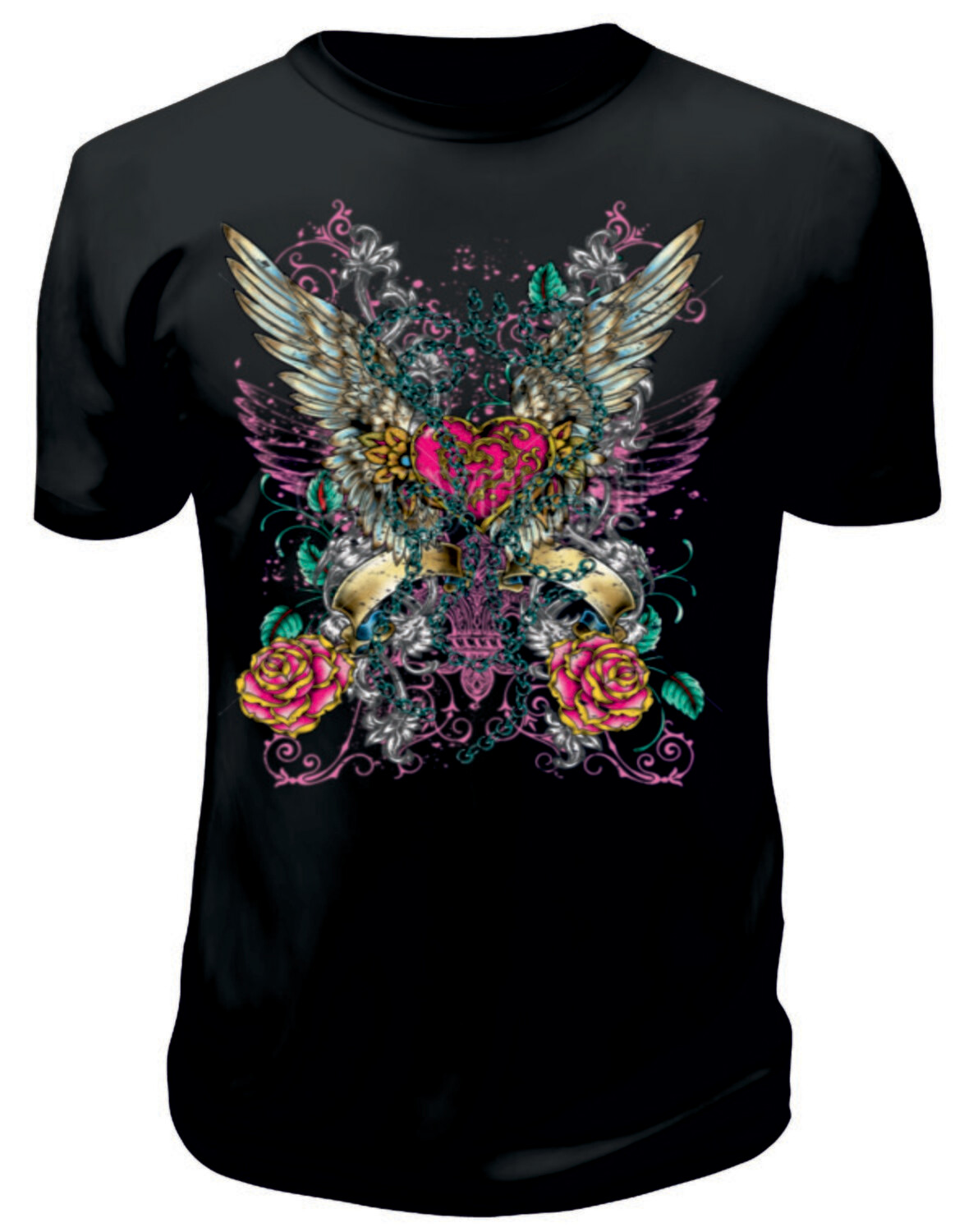 Camiseta Corazon Alas