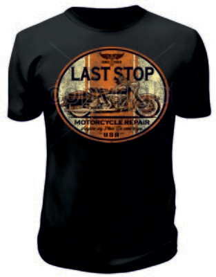 Camiseta Last Stop Motorcycle Repair