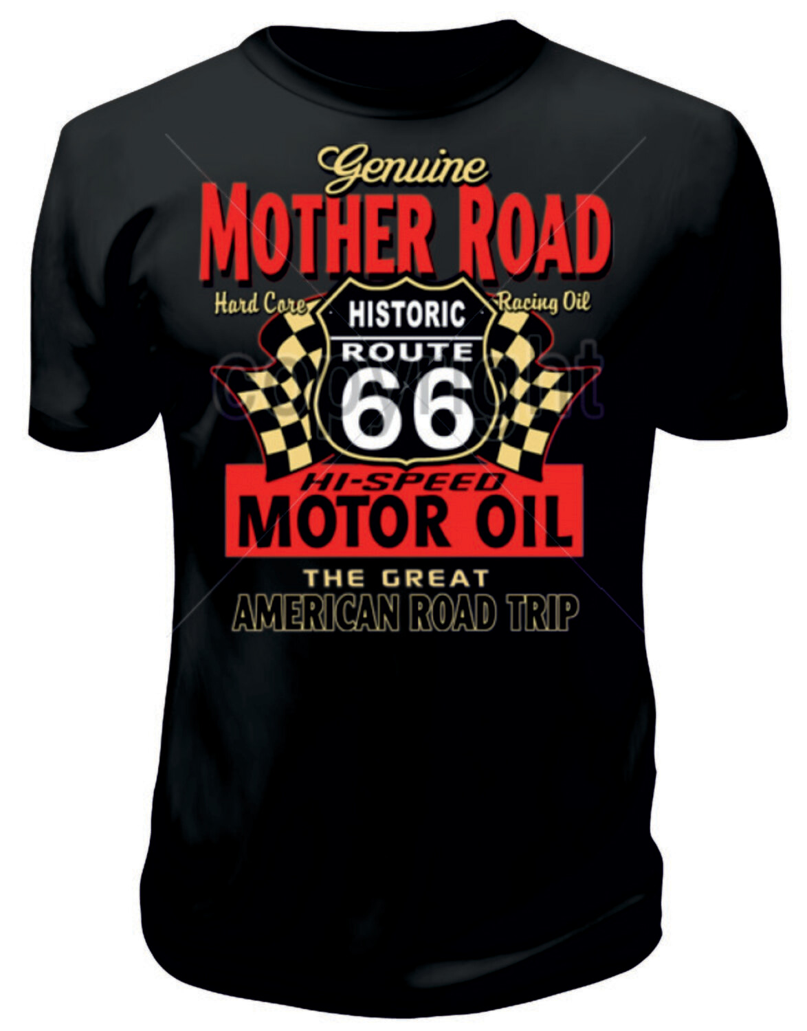 Camiseta Genuine Mother Road Route 66