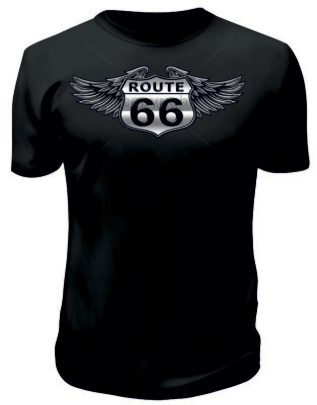 Camiseta Route 66 Alas