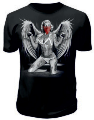 Camiseta Marilyn Alas Pañuelo Rojo