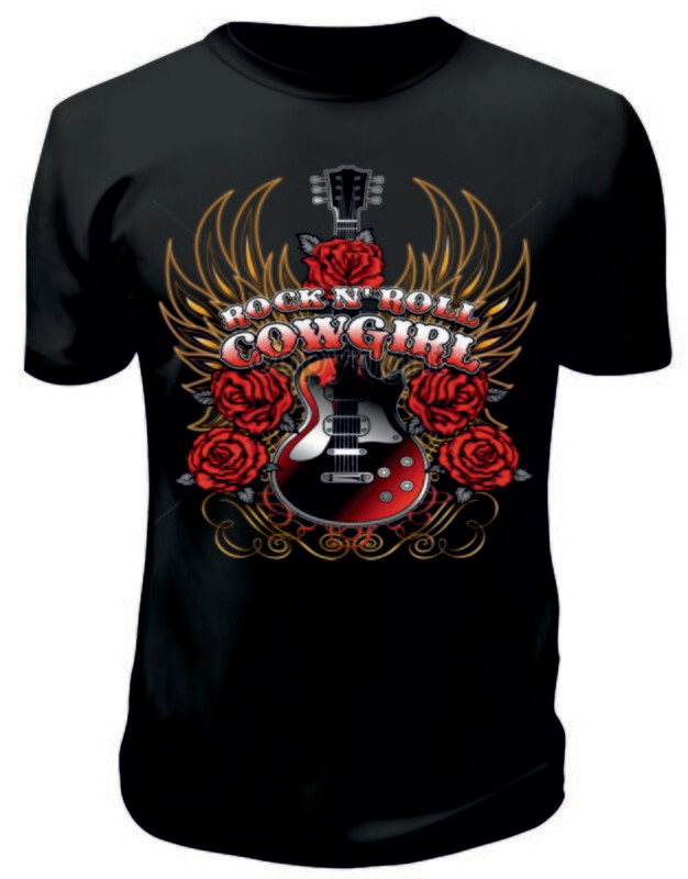 Camiseta Rock N´Roll Cowgirl