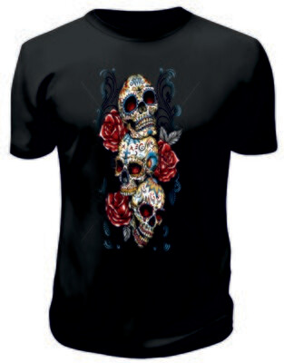 Camiseta 3 Calaveras