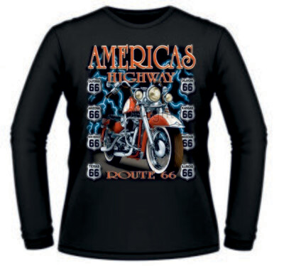 Camiseta Americas Highway Route 66
