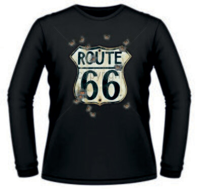 Camiseta Route 66 Disparos
