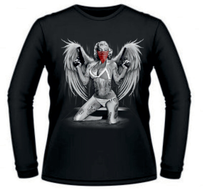 Camiseta Marilyn Pañuelo Rojo