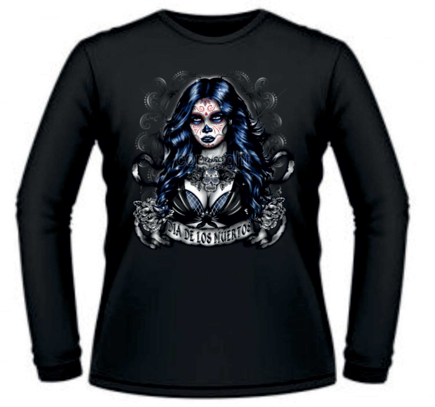 Camiseta Catrina Dia de los Muertos