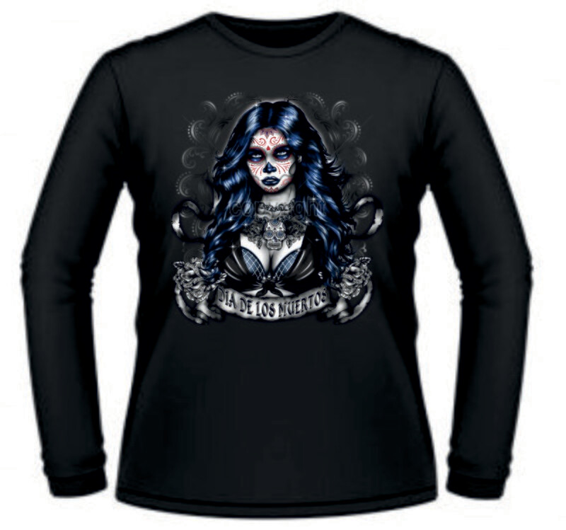 Camiseta Catrina Dia de los Muertos