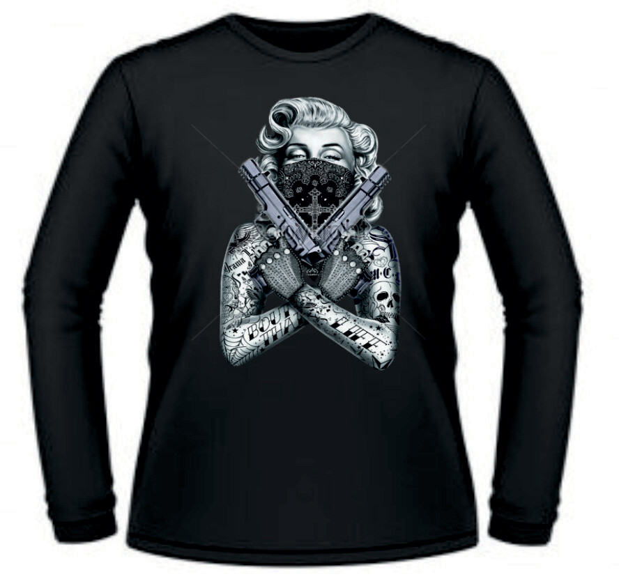 Camiseta Marilyn  Tattoo