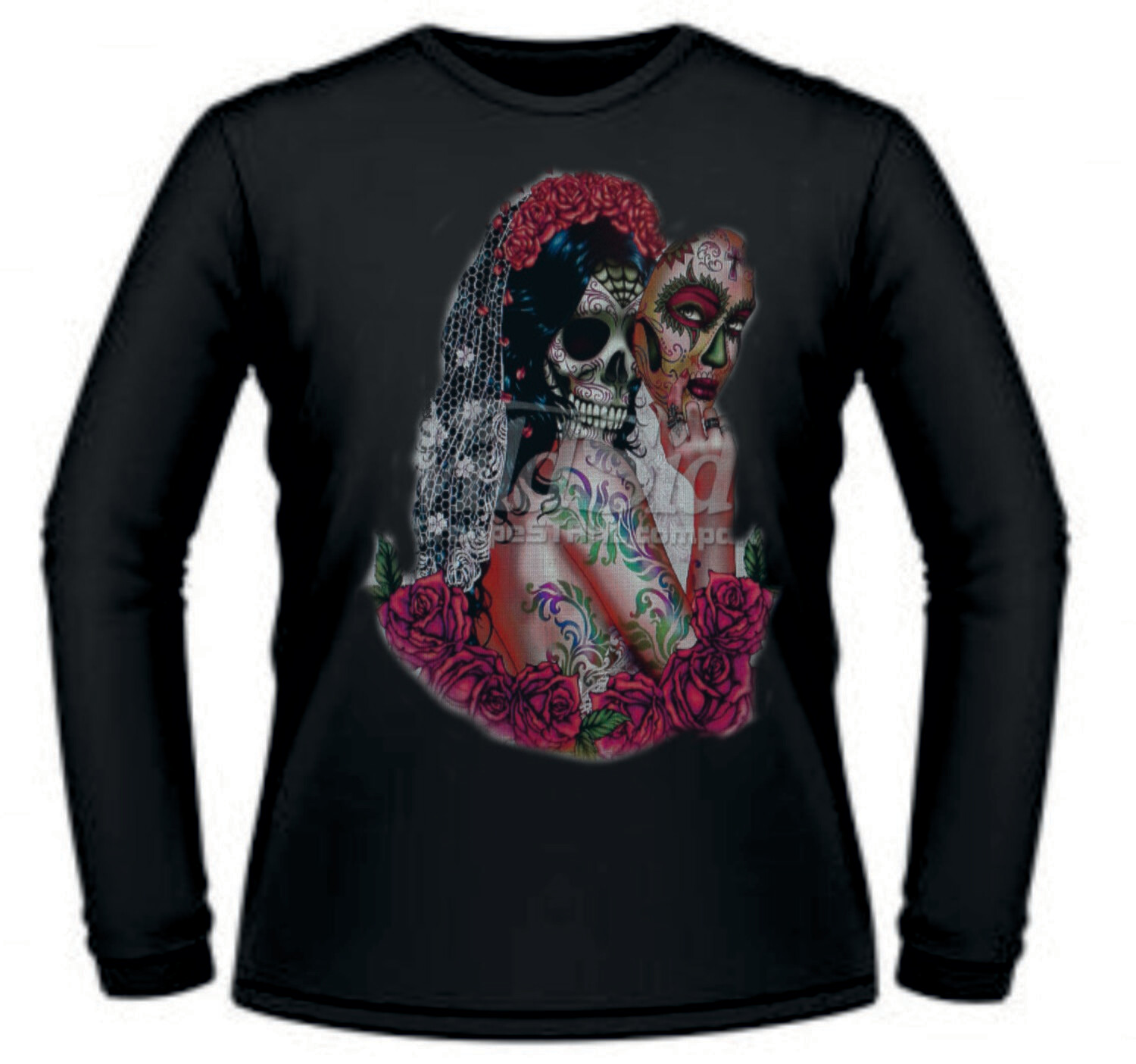 Camiseta Catrina Novia