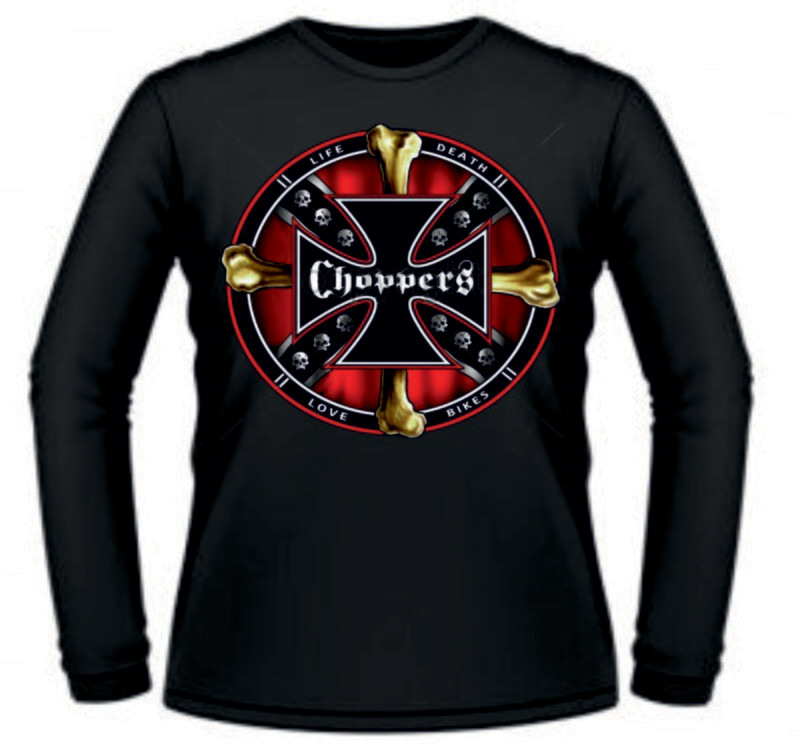 Camiseta Choppers Huesos
