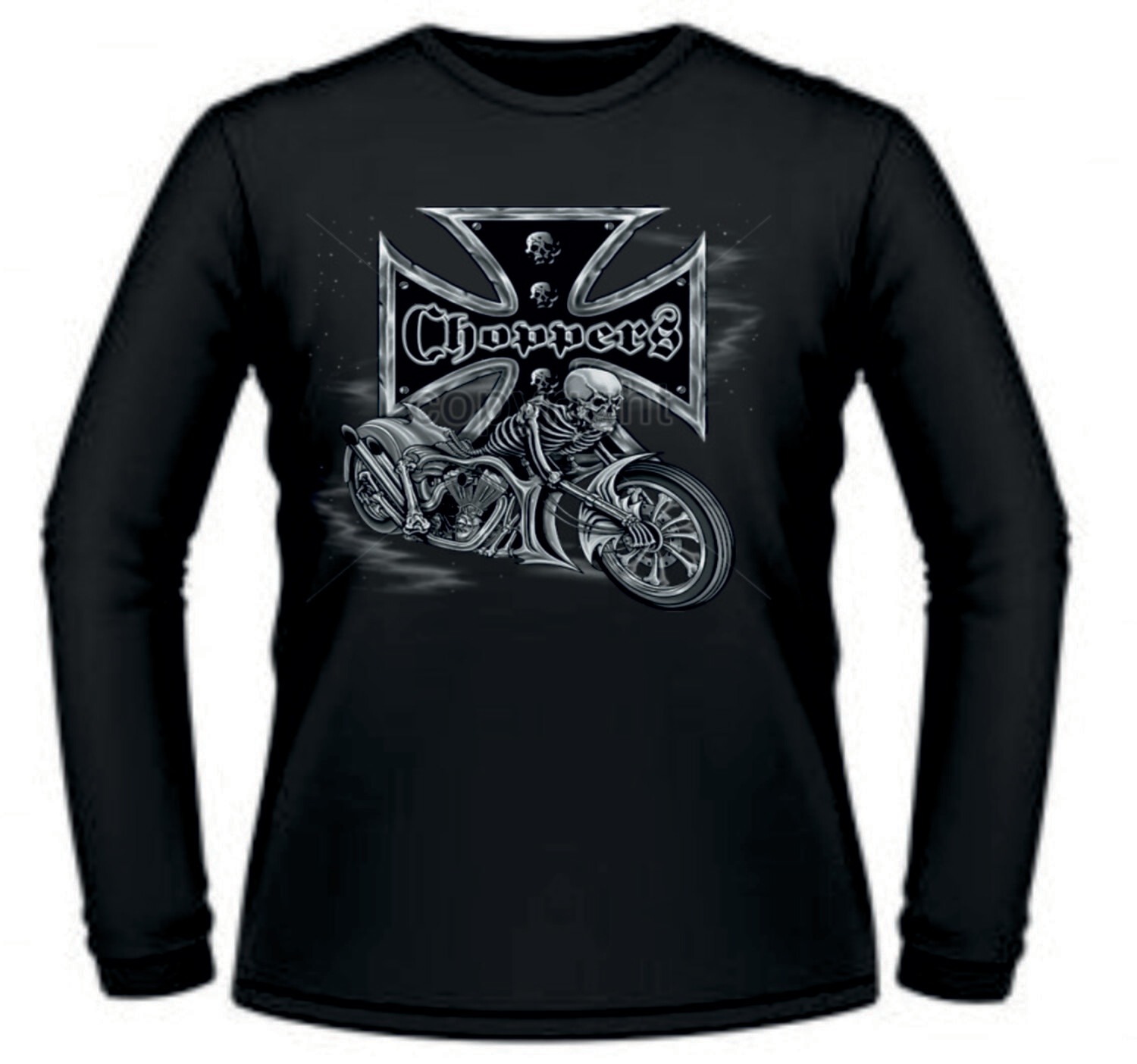 Camiseta Calavera Choppers