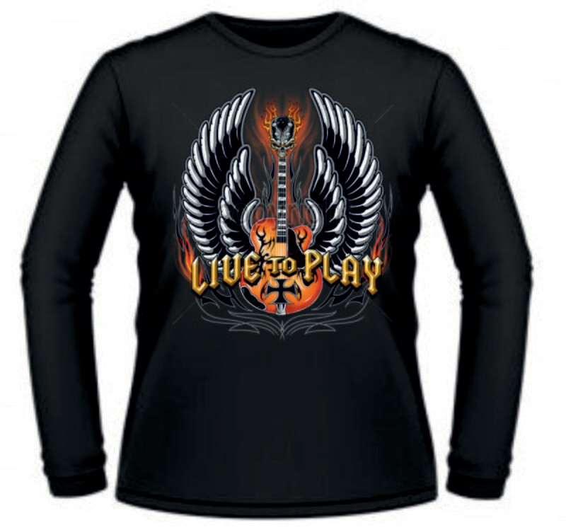 Camiseta Live To Play